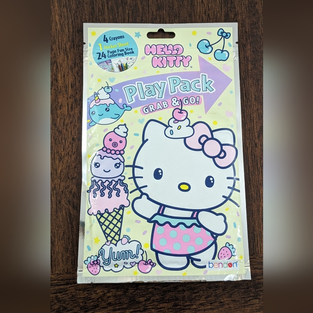 Hello Kitty Play Pack Grab & Go, Activity Set, NEW